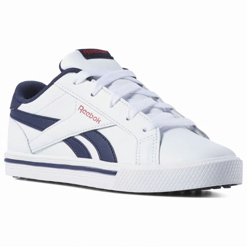 Tenisi Reebok Royal Comp 2l Baieti Albi/Bleumarin/Rosii Romania NL4271YU
